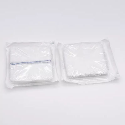 100% Cotton Degreased Sterile Gauze Swabs Good Absorbent 10*10cm 16ply